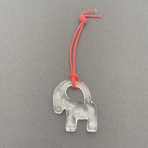 Vintage Boda Swedish Art Glass Yule Goat